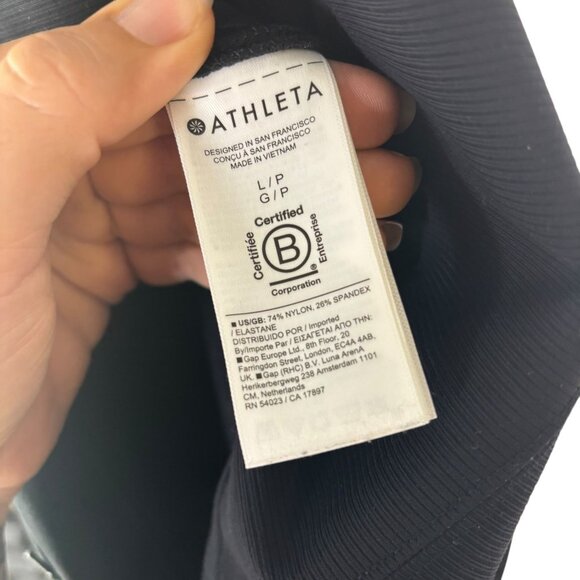 Athleta Black Venice High Rise Wide Leg Pants Large - Picture 8 of 14